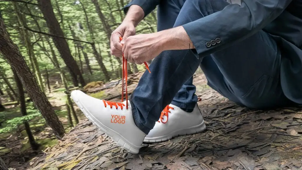 boy wearing footwear